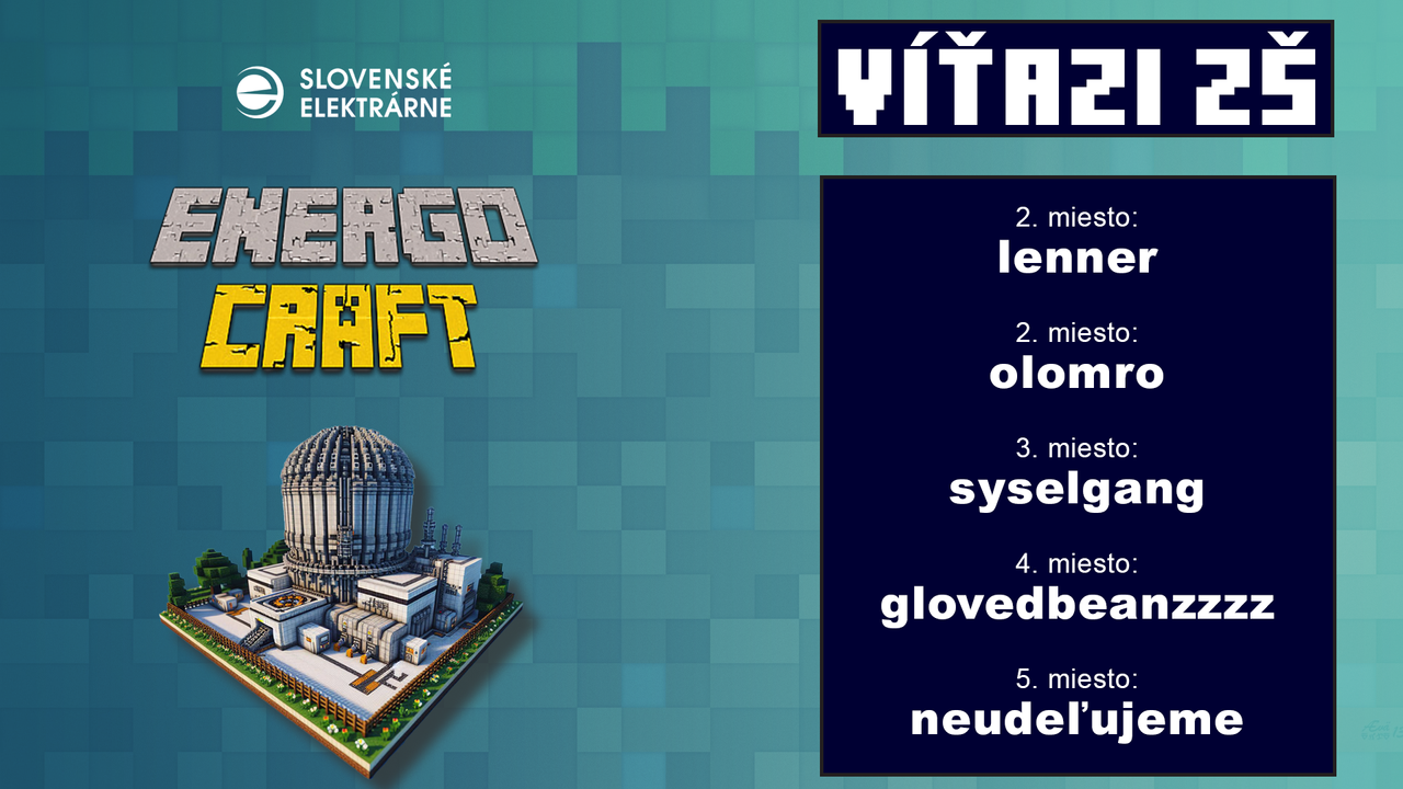 Výhercovia Energocraft - Základné školy