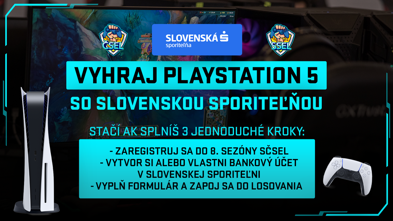 Zúčastni sa a vyhraj Playstation 5!