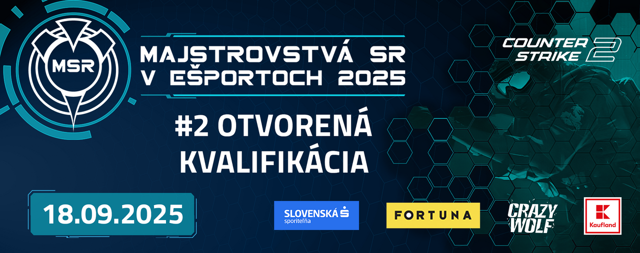 Slovenská sporiteľňa MSR 2025 | CS2 Otvorená kvalifikácia #2