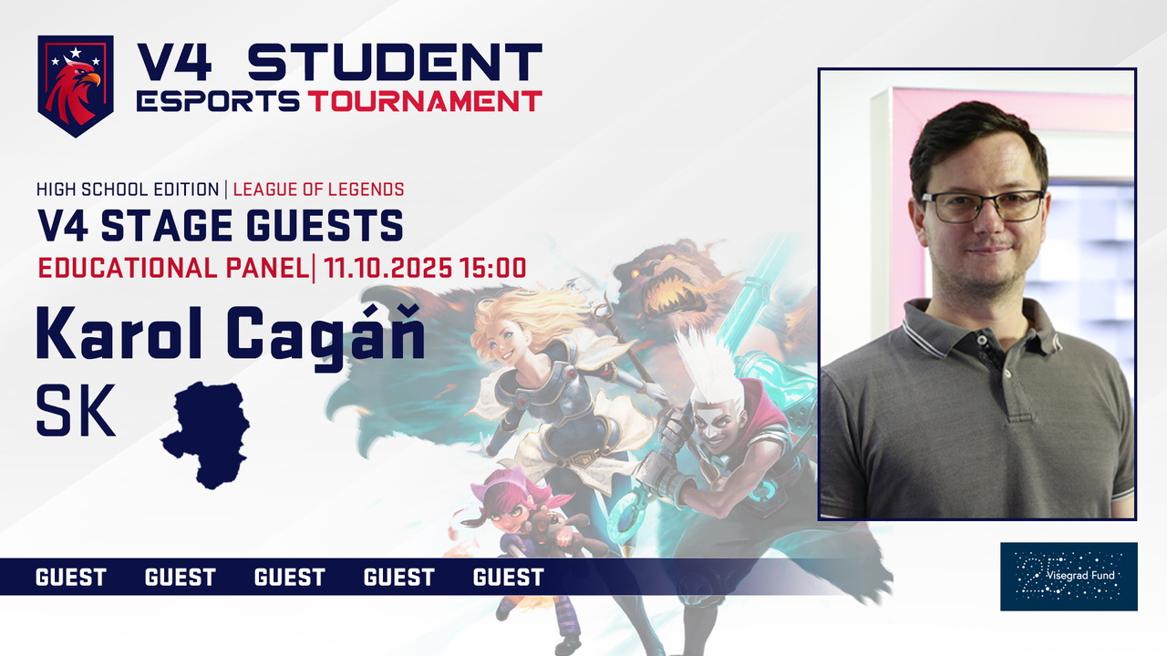 V4 Educational Panel Guest - Karol Cagáň (SK)