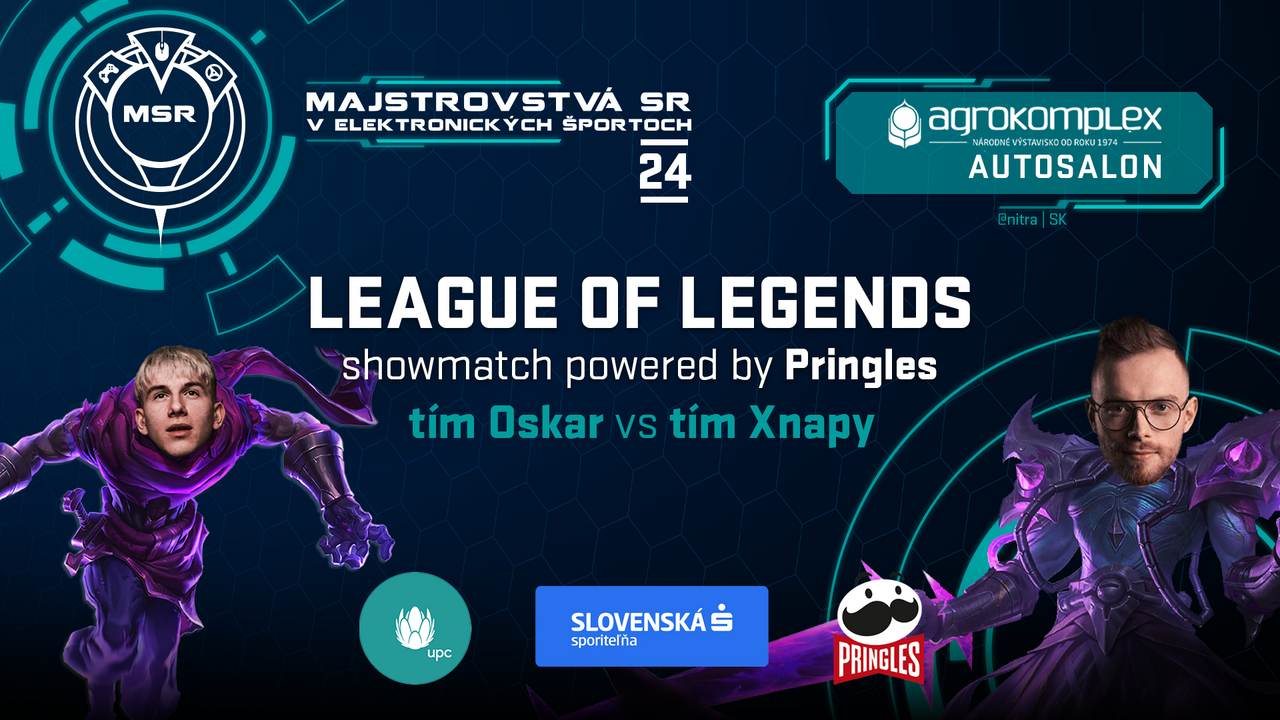 League of Legends showmatch powered by Pringles