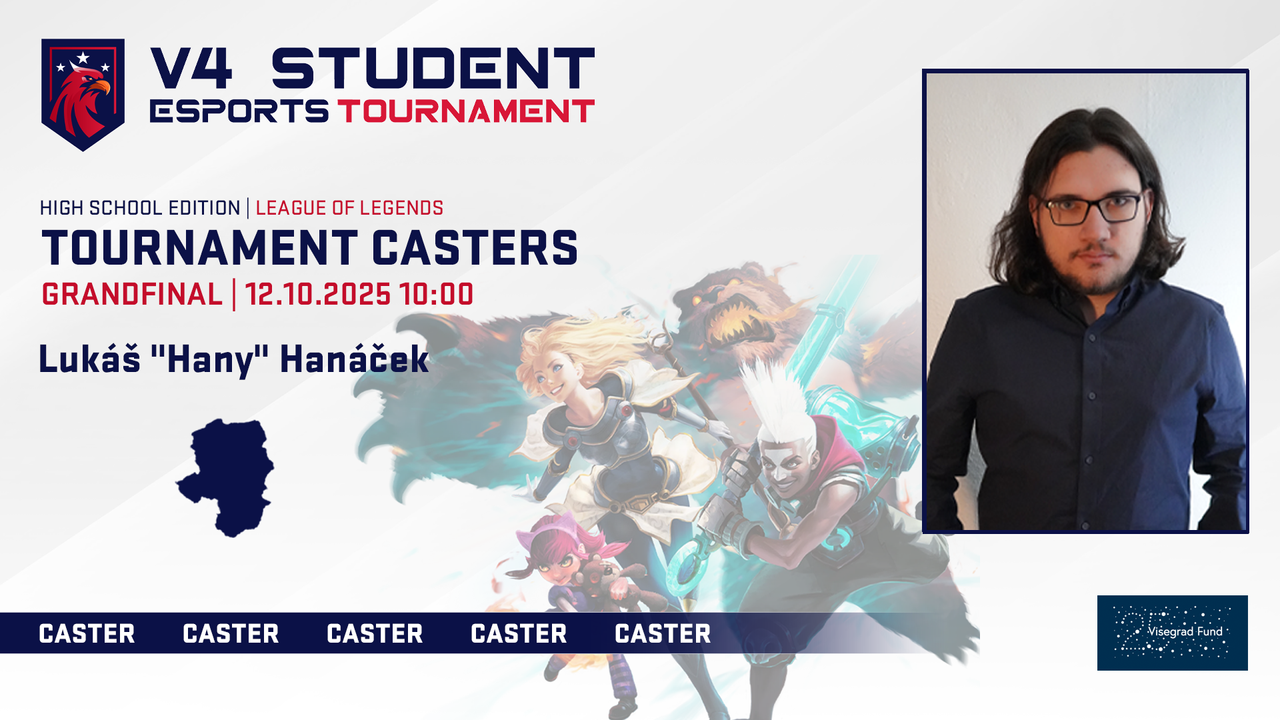 V4 Grandfinals Casters | Lukáš "Hany" Hanáček