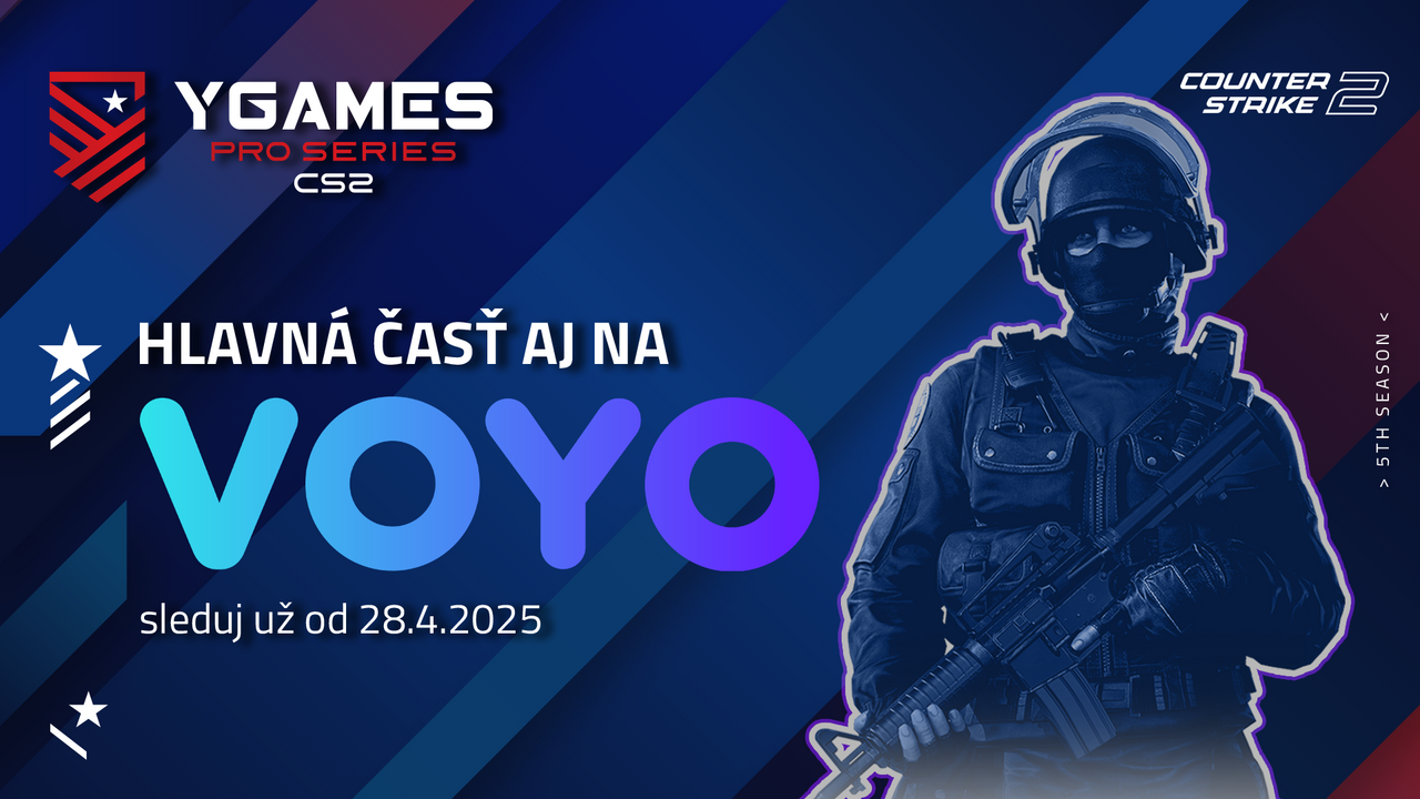 Sleduj YGames PRO Series v tvoyom svete